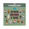 Calendário de parede 2027 - Between Routins & Tasks - Mr. Wonderful