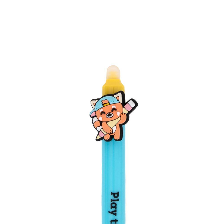 Caneta apagável Panda Vermelho - Play time! - Mr. Wonderful