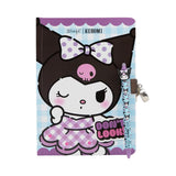 Diário pessoal + Caneta Kuromi - Dont look - Mr. Wonderful