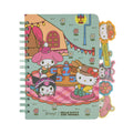Caderno A5 com separadores Hello Kitty & Friends - Camping - Mr. Wonderful