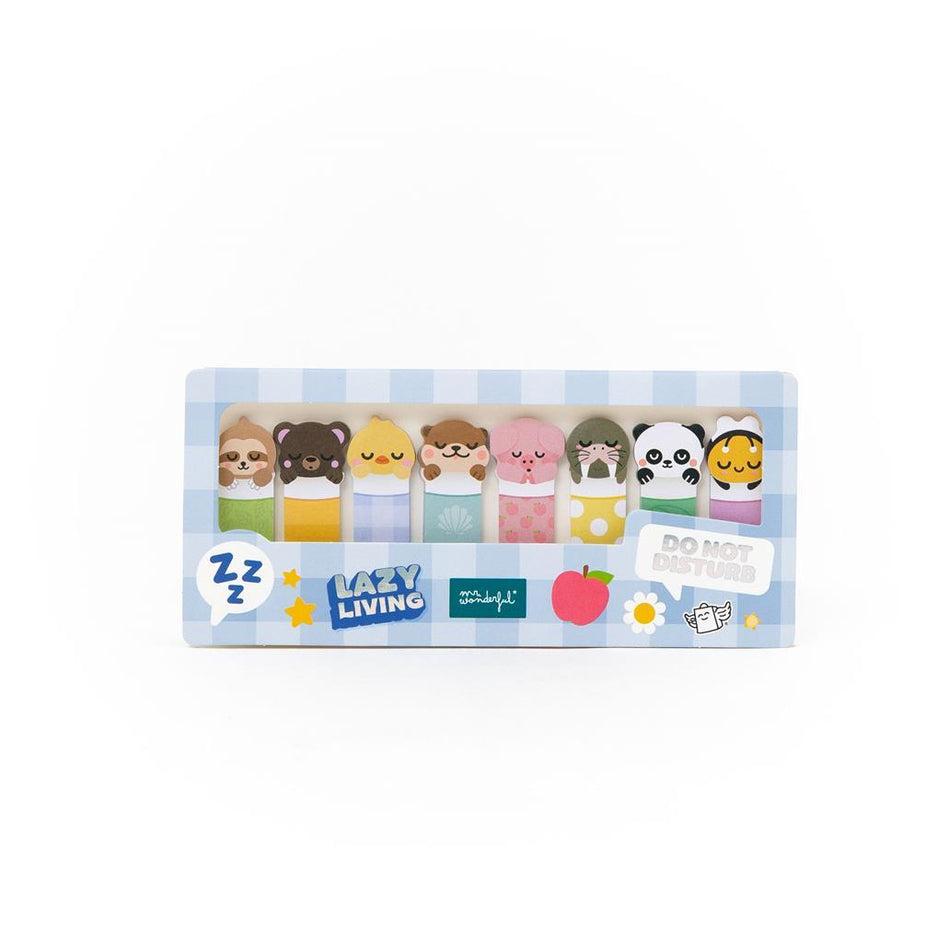 Índices Adesivos - Lazy Bo-bo - Mr. Wonderful