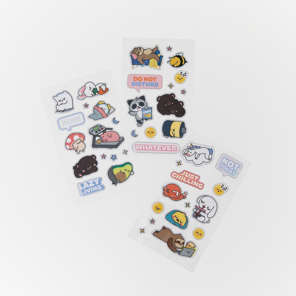 Autocolantes Holográficos - Lazy Bo-bo Mr Wonderful