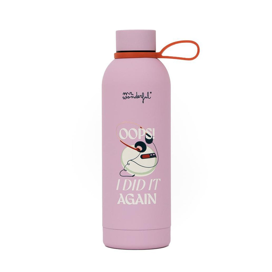 Garrafa Térmica 500ml - Oops! I did it again - Mr. Wonderful