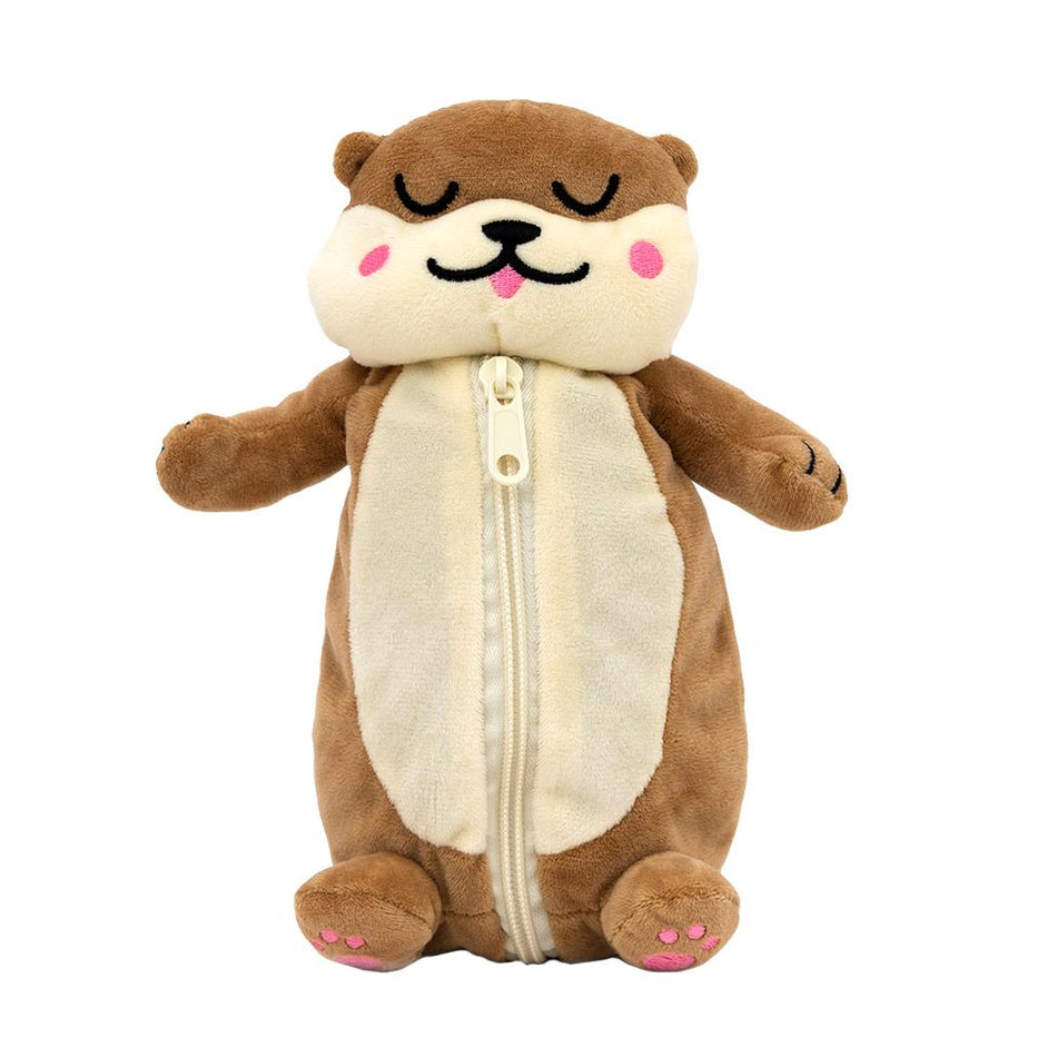 Estojo de Peluche Lontra Lazy - Mr Wonderful
