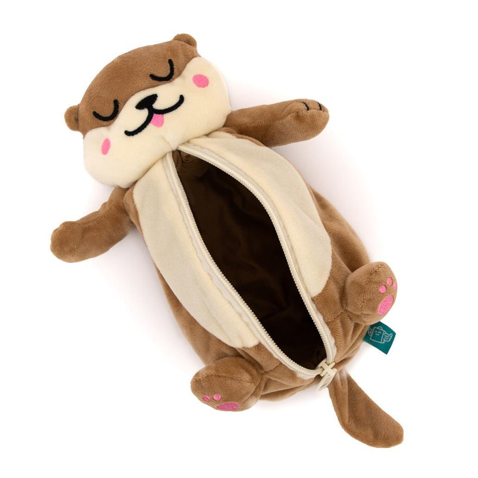 Estojo de Peluche Lontra Lazy - Mr Wonderful