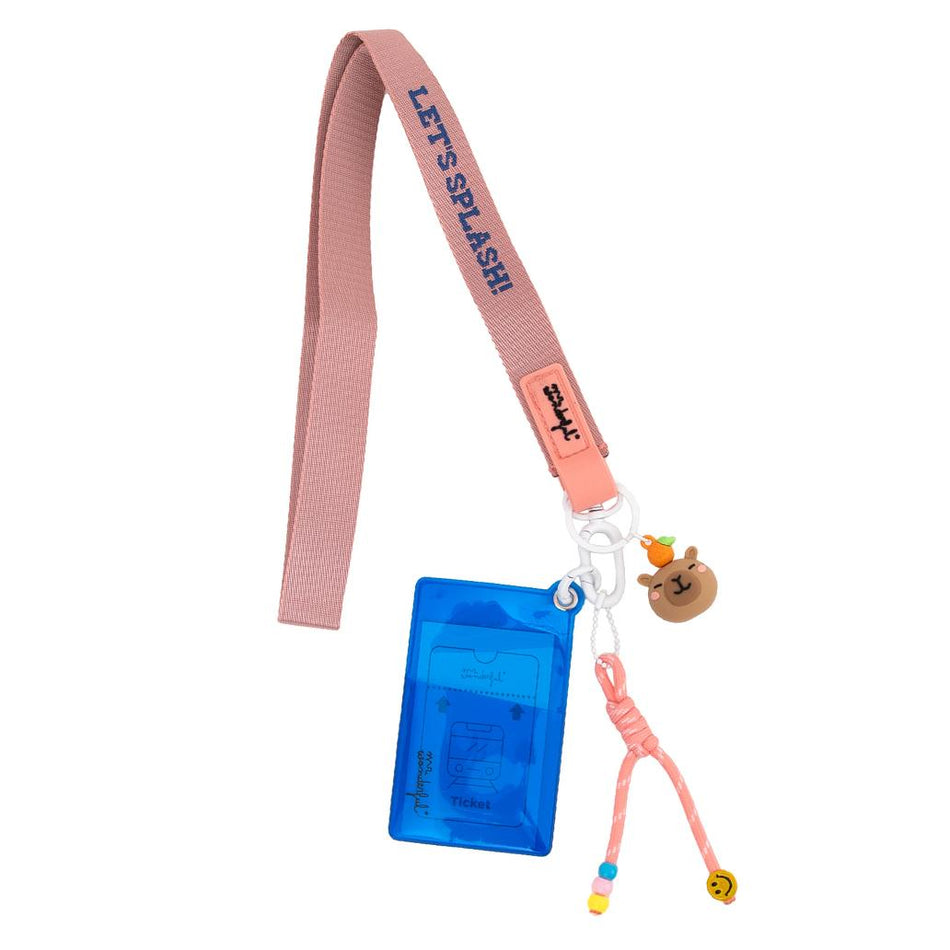 Fita Lanyard com Porta-cartões - Capivara - Mr. Wonderful