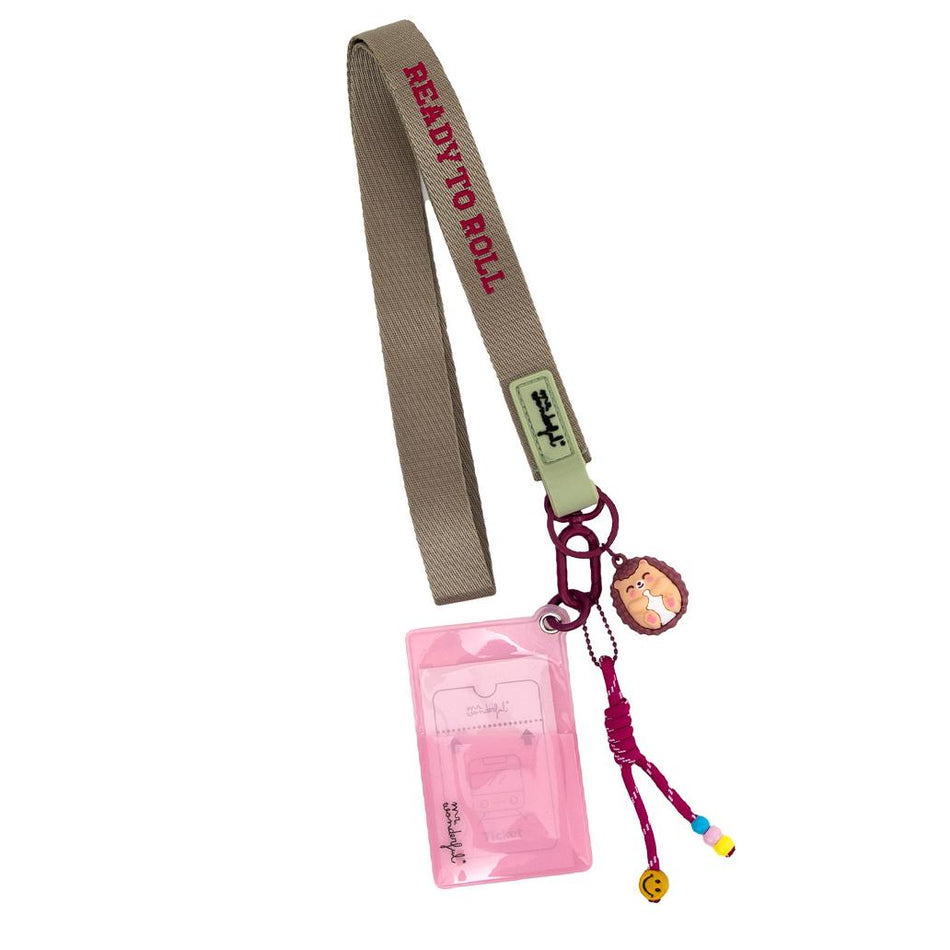 Fita Lanyard com Porta-cartões - Ouriço - Mr. Wonderful