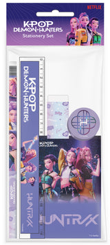 Conjunto papelaria Kpop Demon hunters