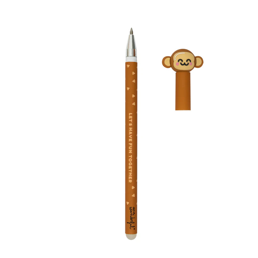 Caneta apagável Macaco Bo-Bo Mr.Wonderful