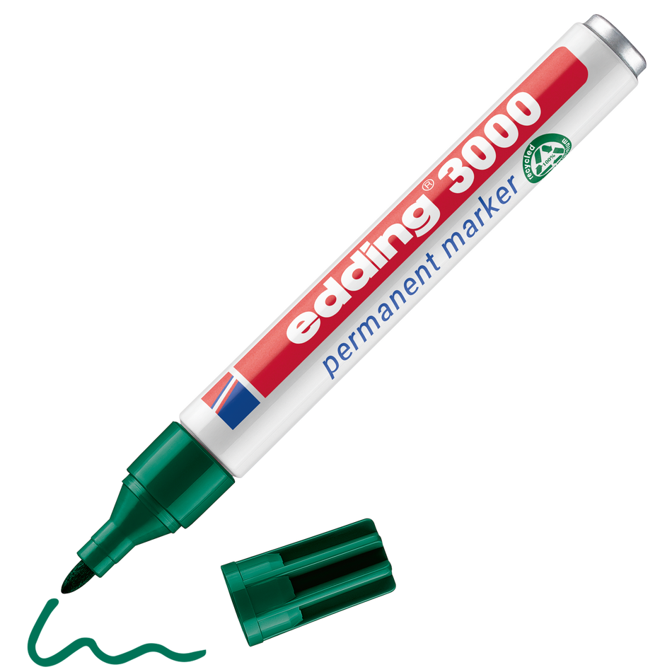 Marcador Edding 3000 Verde