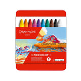 Lápis de cera Caran d'Ache Neocolor I 10 cores