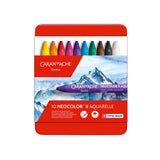 Lápis de cera aguarelável Caran d'Ache Neocolor II Aquarelle 10 cores