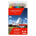 Lápis de cor aguareláveis Caran d'Ache Prismalo Aquarelle 12 cores