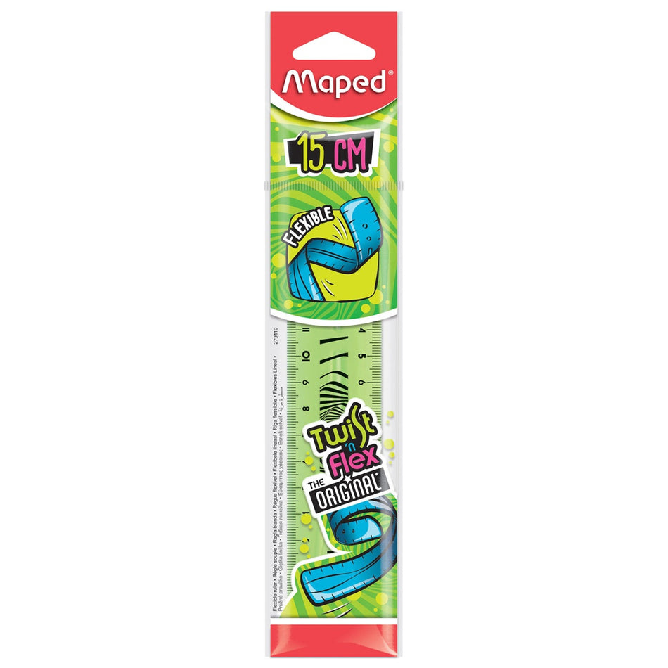 Régua Maped Twist and Flex 15Cm maleável