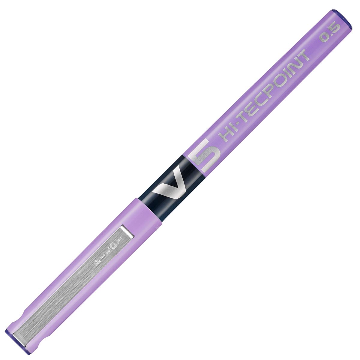 Caneta Roller Pilot V5 Hi-Tecpoint 0,5 mm Violeta