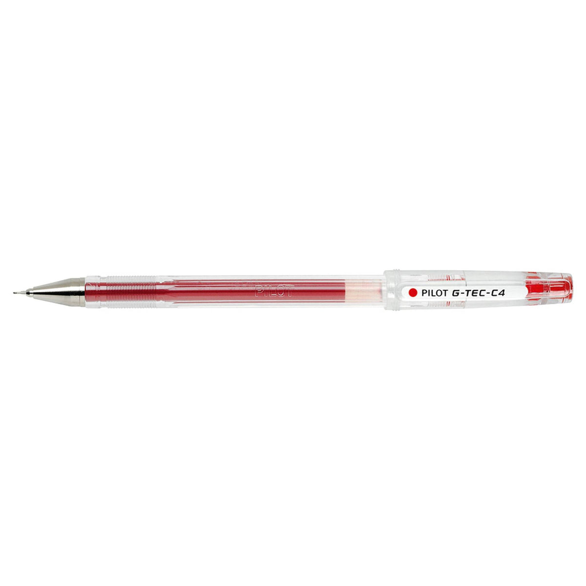 Caneta de Gel Pilot G-Tec C4 0,4 mm Vermelha
