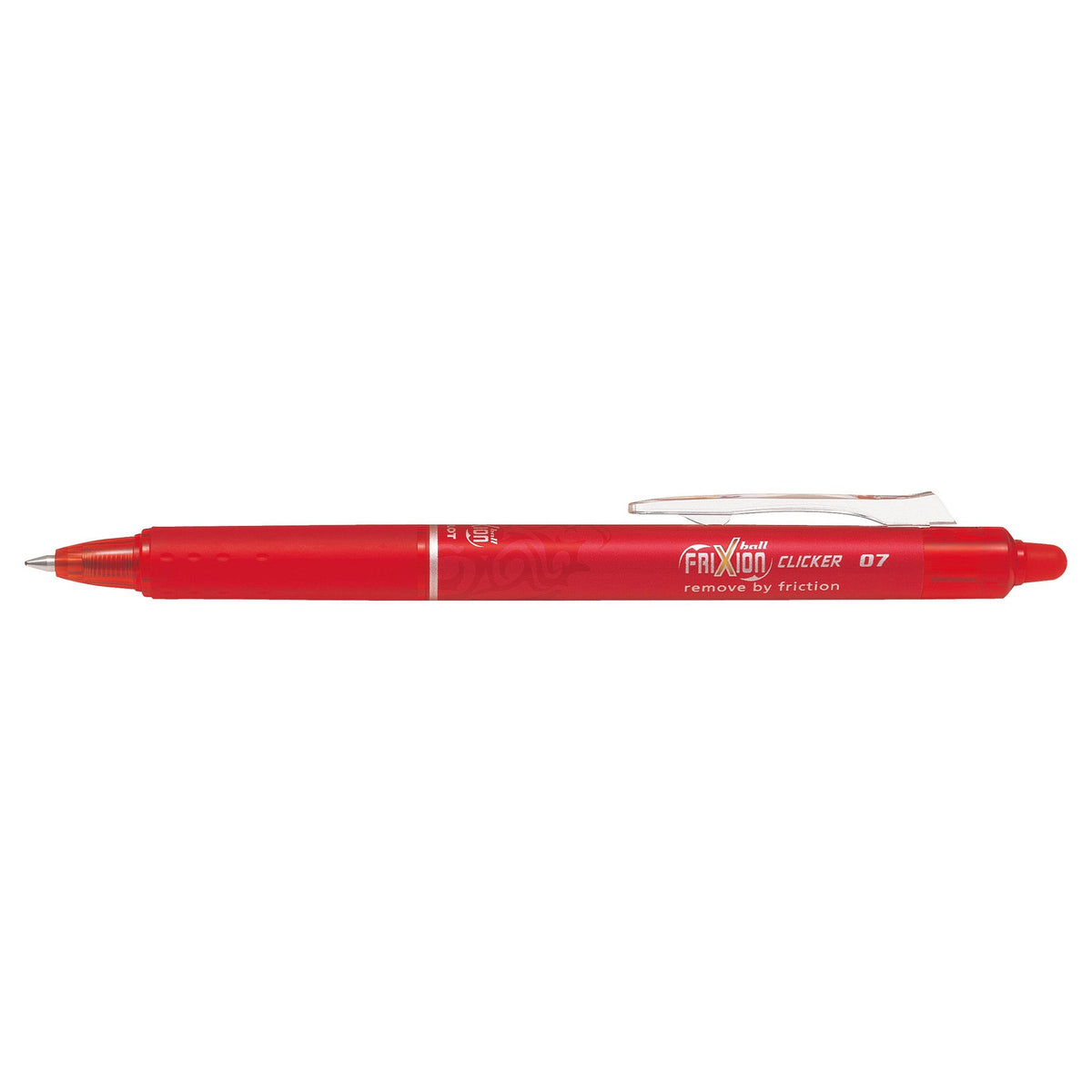 Caneta Apagável Retrátil Pilot FriXion Clicker 0,7 mm Vermelha