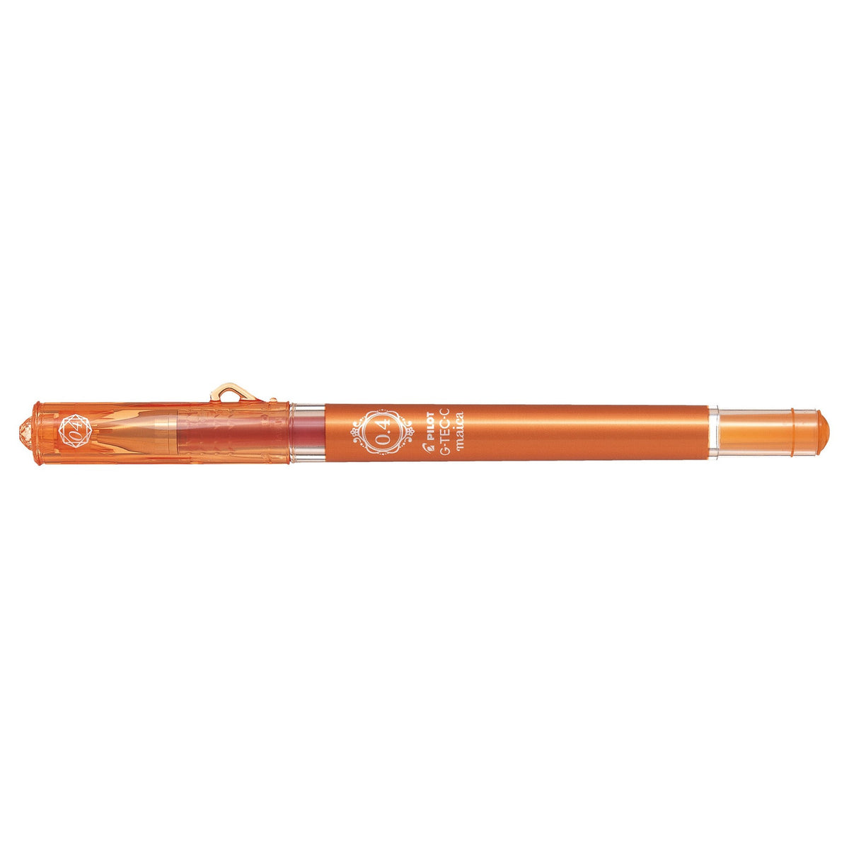 Caneta de Gel Pilot G-Tec C Maica 0,4 mm Laranja