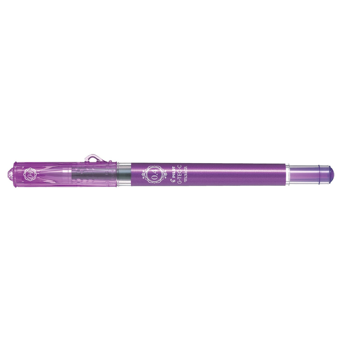 Caneta de Gel Pilot G-Tec C Maica 0,4 mm Violeta