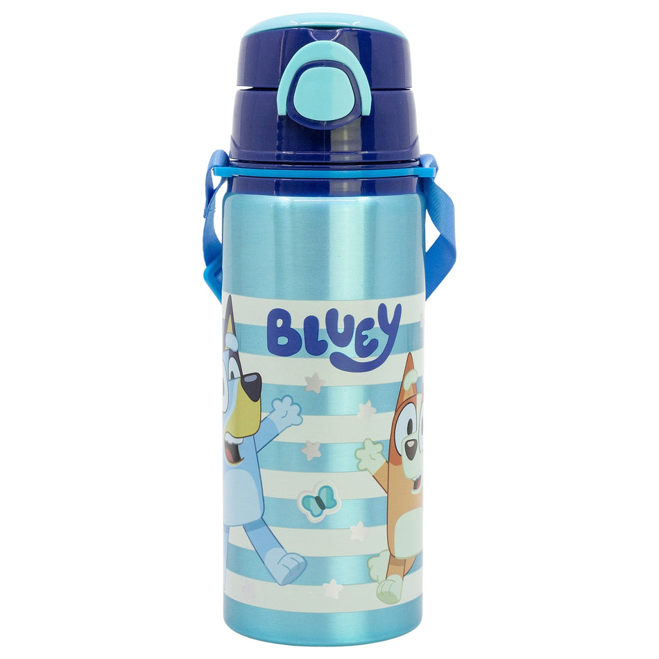 Garrafa de alumínio Bluey com palhinha 730ML