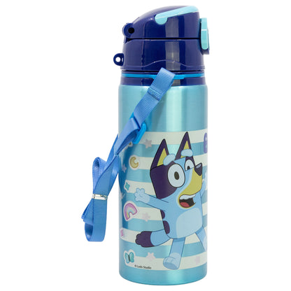 Garrafa de alumínio Bluey com palhinha 730ML