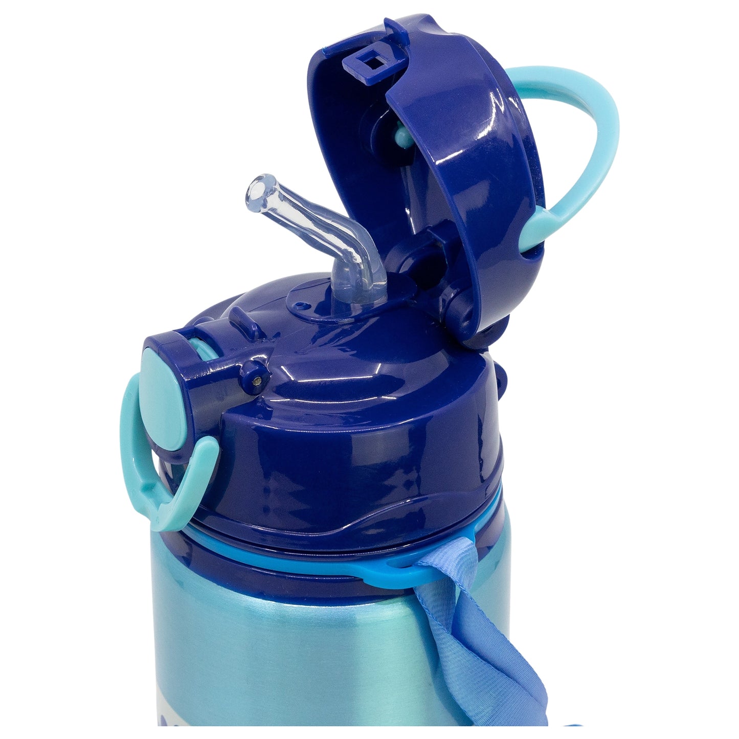 Garrafa de alumínio Bluey com palhinha 730ML