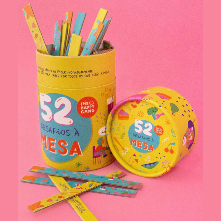 52 Desafios à Mesa - The Happy Gang - Papelaria Encantada