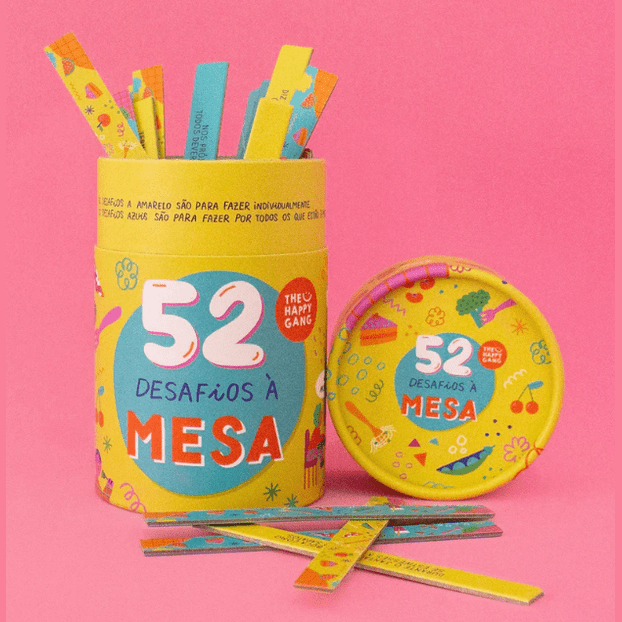 52 Desafios à Mesa - The Happy Gang - Papelaria Encantada