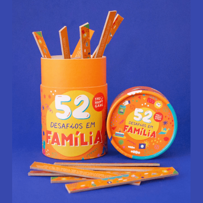 52 Desafios Em Família - The Happy Gang - Papelaria Encantada