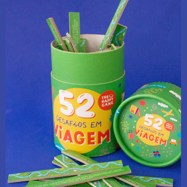 52 Desafios em Viagem - The Happy Gang - Papelaria Encantada