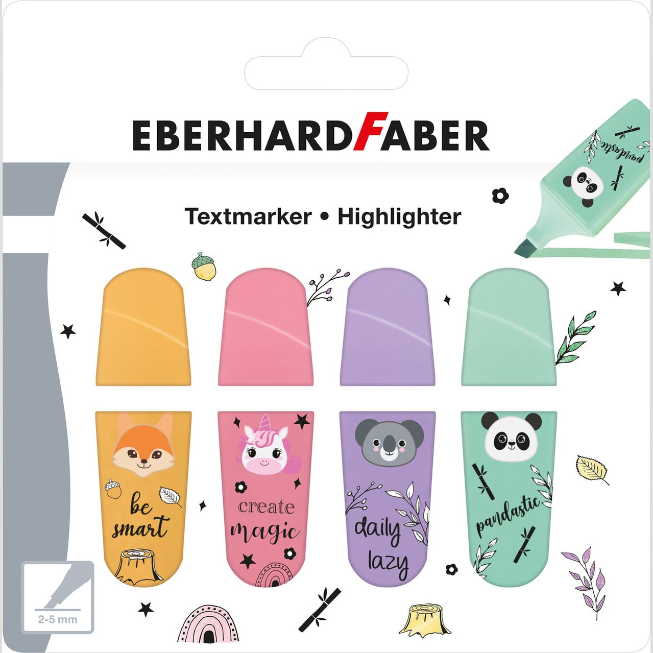 Mini Sublinhador animais Eberhard-Faber