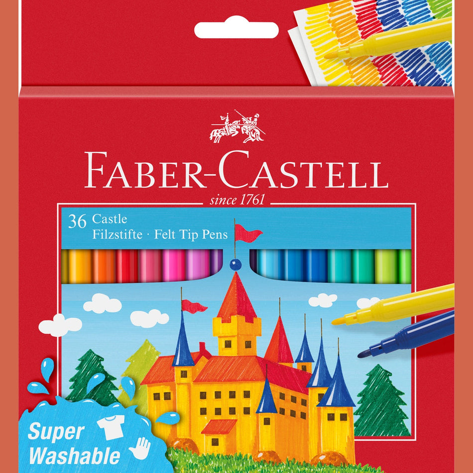 Marcadores Faber-Castell cx 36