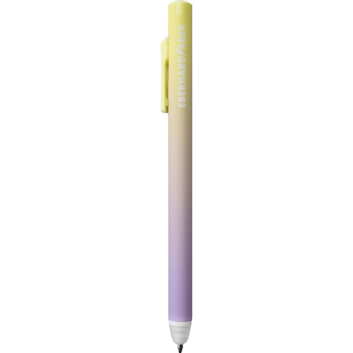 Caneta apagável Eberhard Faber GenTrend amarelo / lilás, tinta azul, 0,7 mm