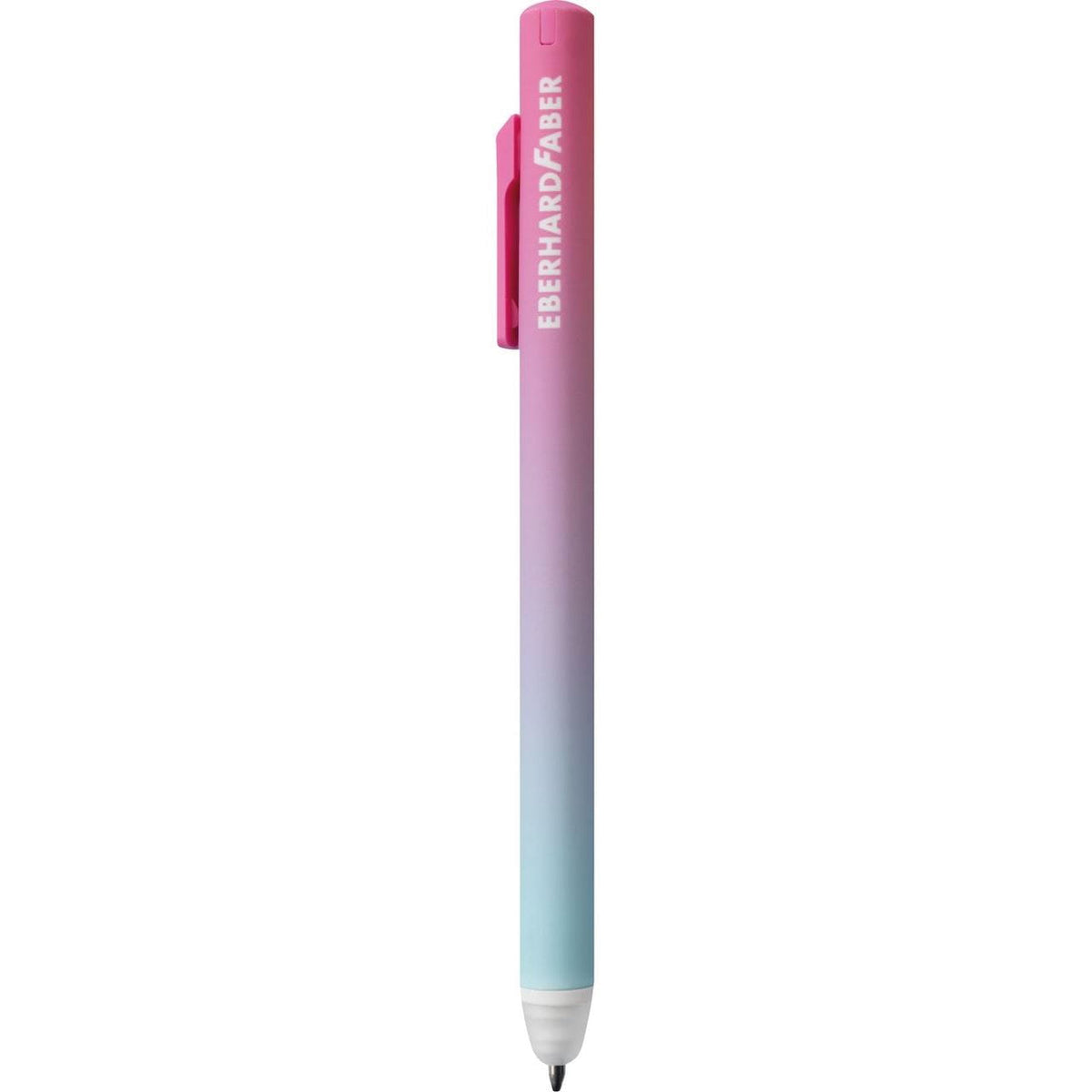 Caneta apagável Eberhard Faber GenTrend turquesa / rosa, tinta azul, 0,7 mm