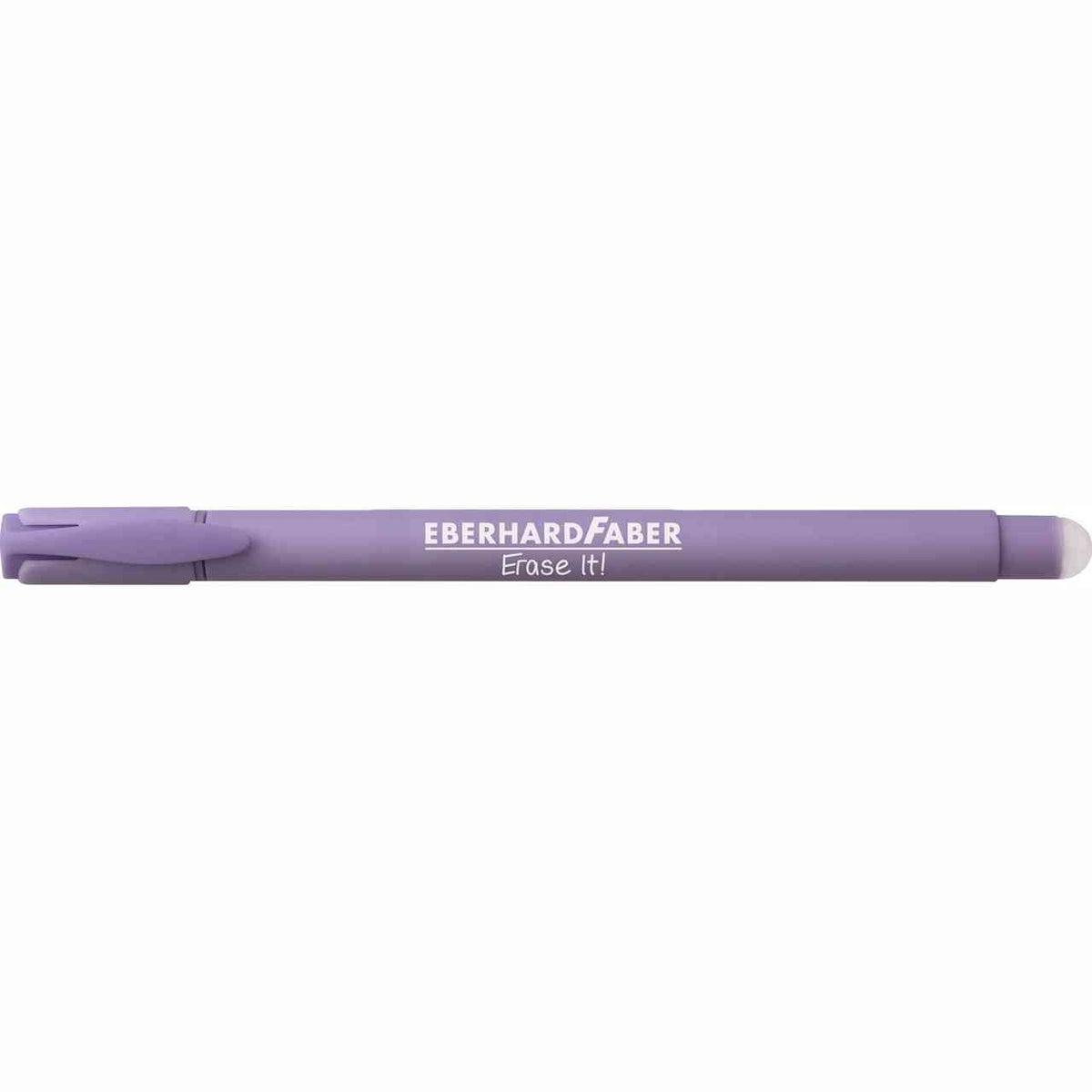 Caneta Eberhard Faber Pulse lilás, tinta azul