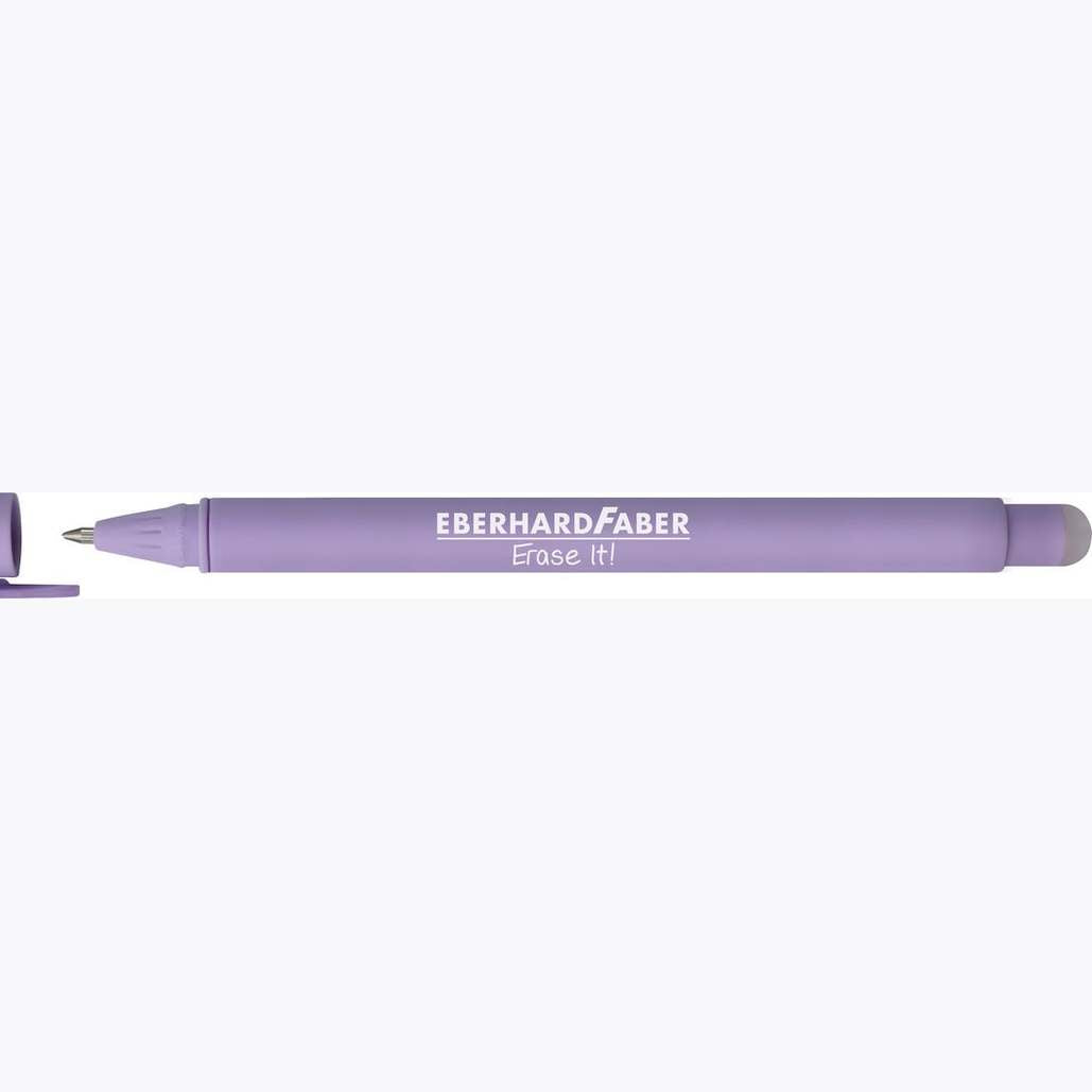 Caneta apagável Eberhard Faber Pulse lilás, segunda vista
