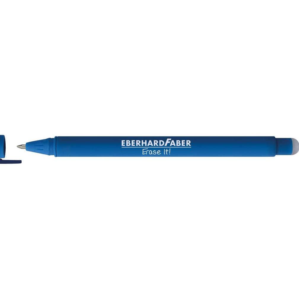 Caneta apagável Eberhard Faber Pulse azul, segunda vista
