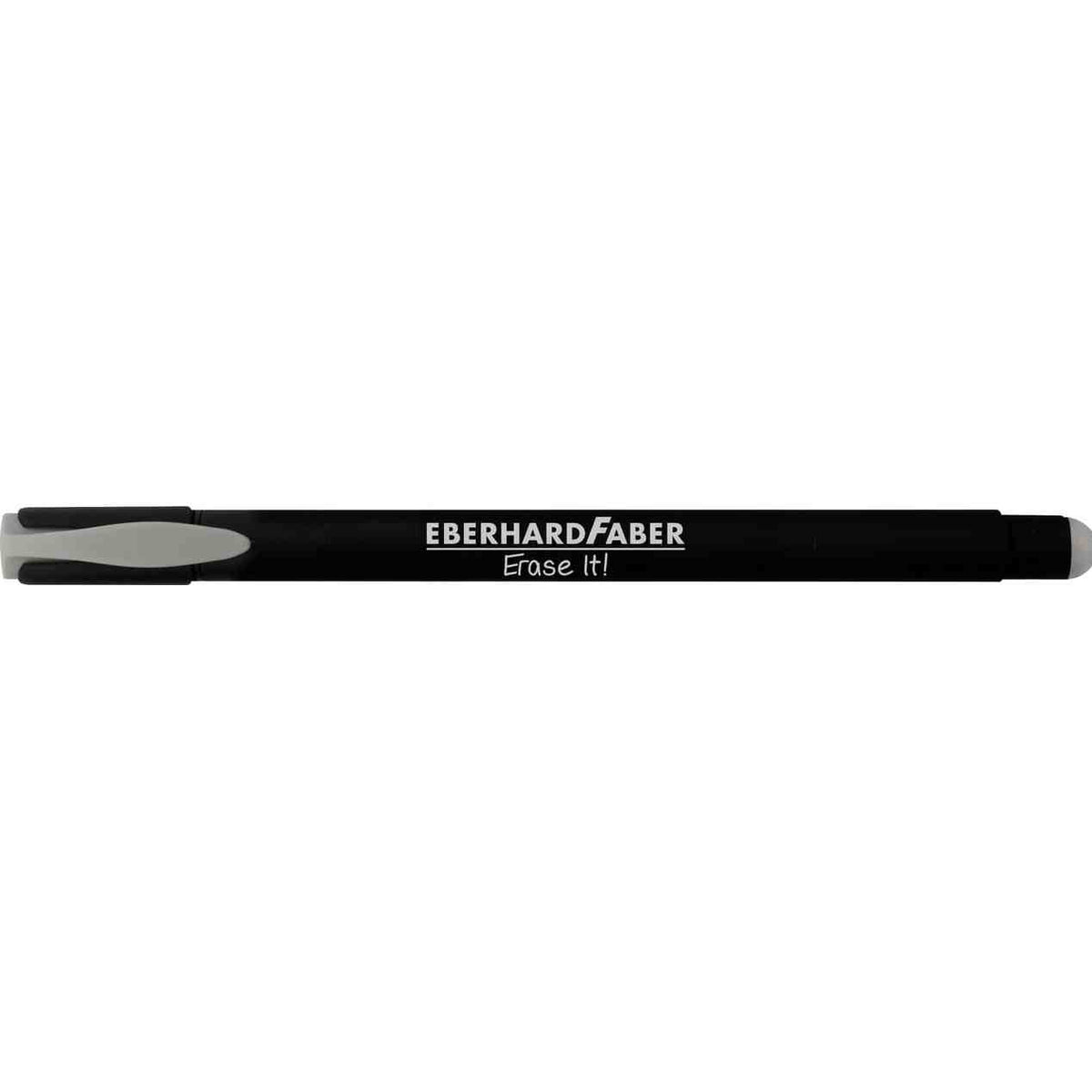 Caneta Eberhard Faber Pulse preto, tinta azul