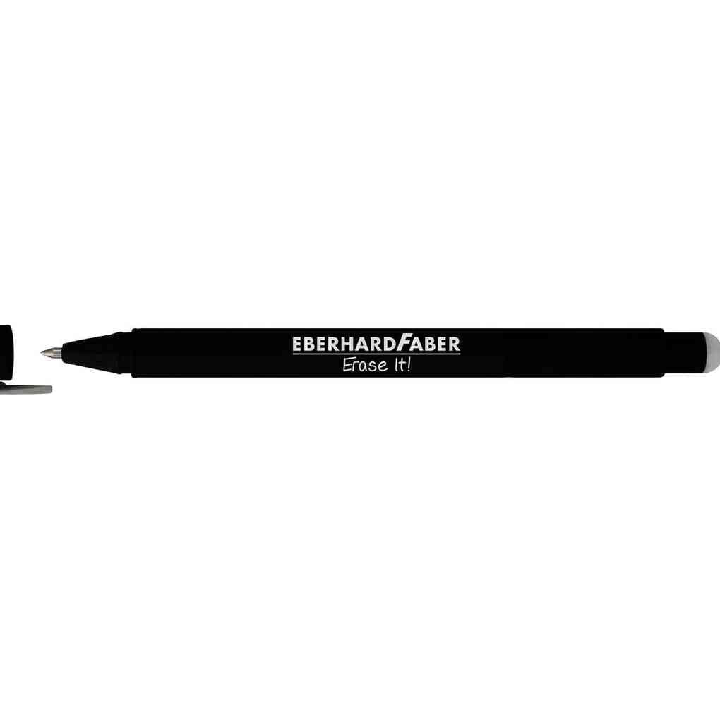 Caneta apagável Eberhard Faber Pulse preto, segunda vista