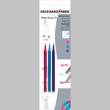 Recargas canetas apagáveis Eberhard-Faber 3 cores
