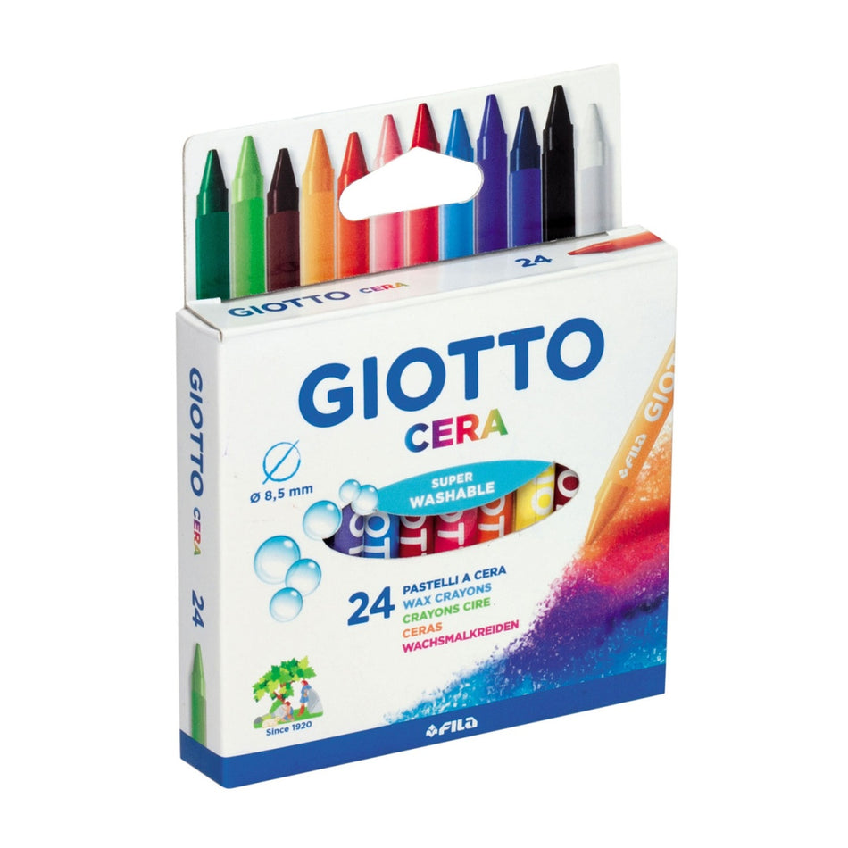 Lápis de cera Giotto caixa com 24