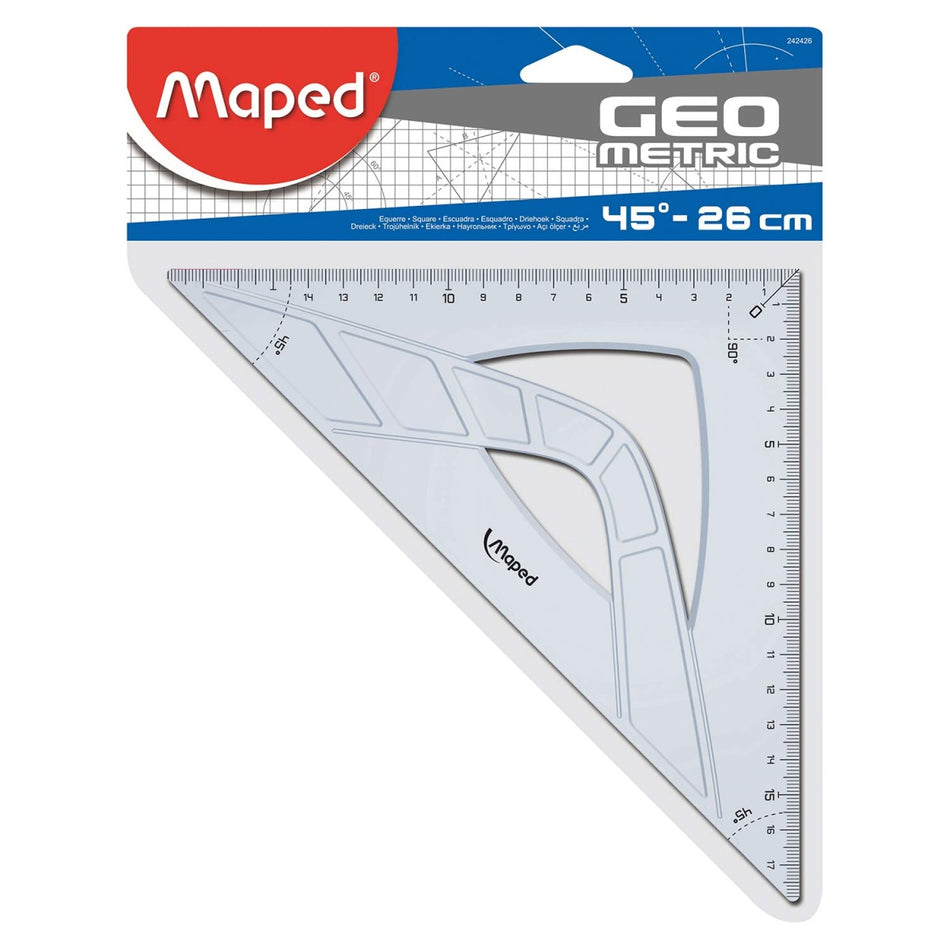 Esquadro MAPED Graphic 45°/26cm