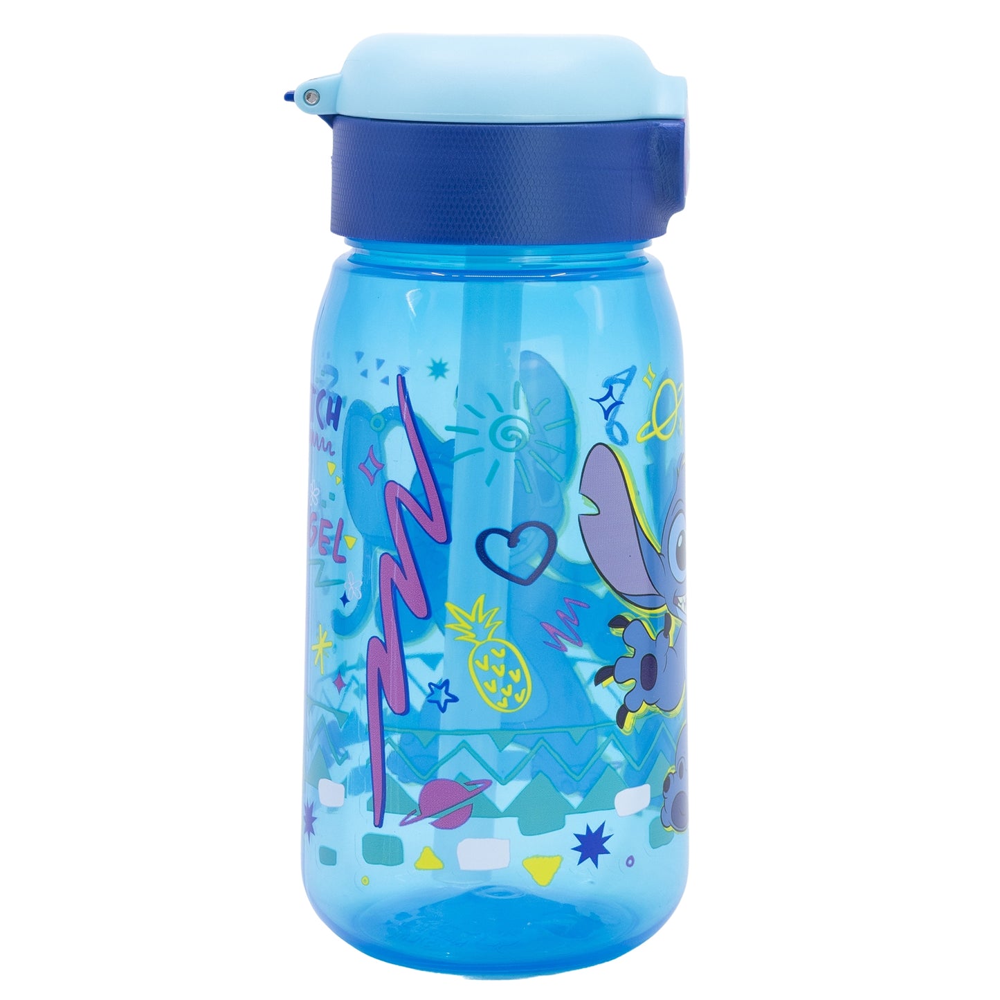 Garrafa plástico Stitch & Angel 510ml