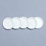 Discos G e elásticos branco para caderno inteligente