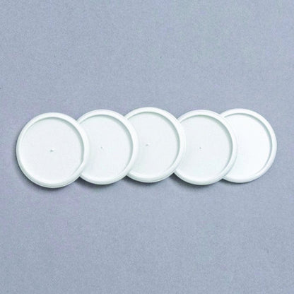 Discos G e elásticos branco para caderno inteligente