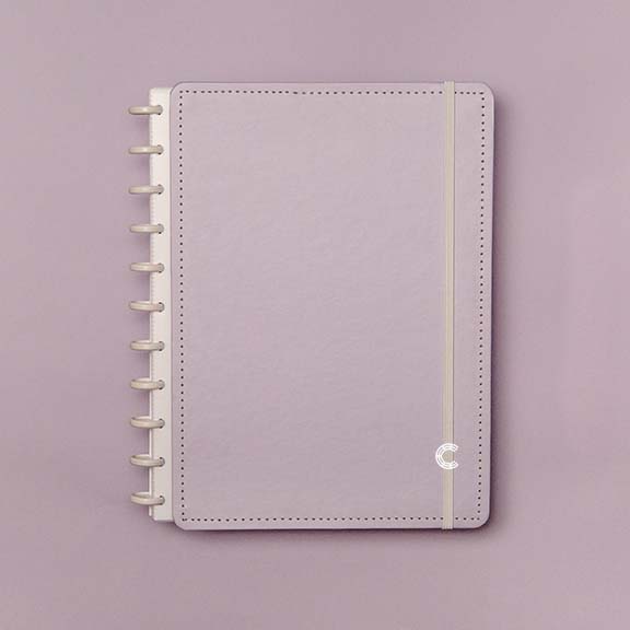 Caderno Inteligente Lilás Pastel Grande