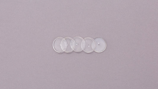 Discos e elástico M transparente para caderno inteligente