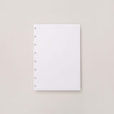Folhas lisas brancas A5 90g para Caderno Inteligente