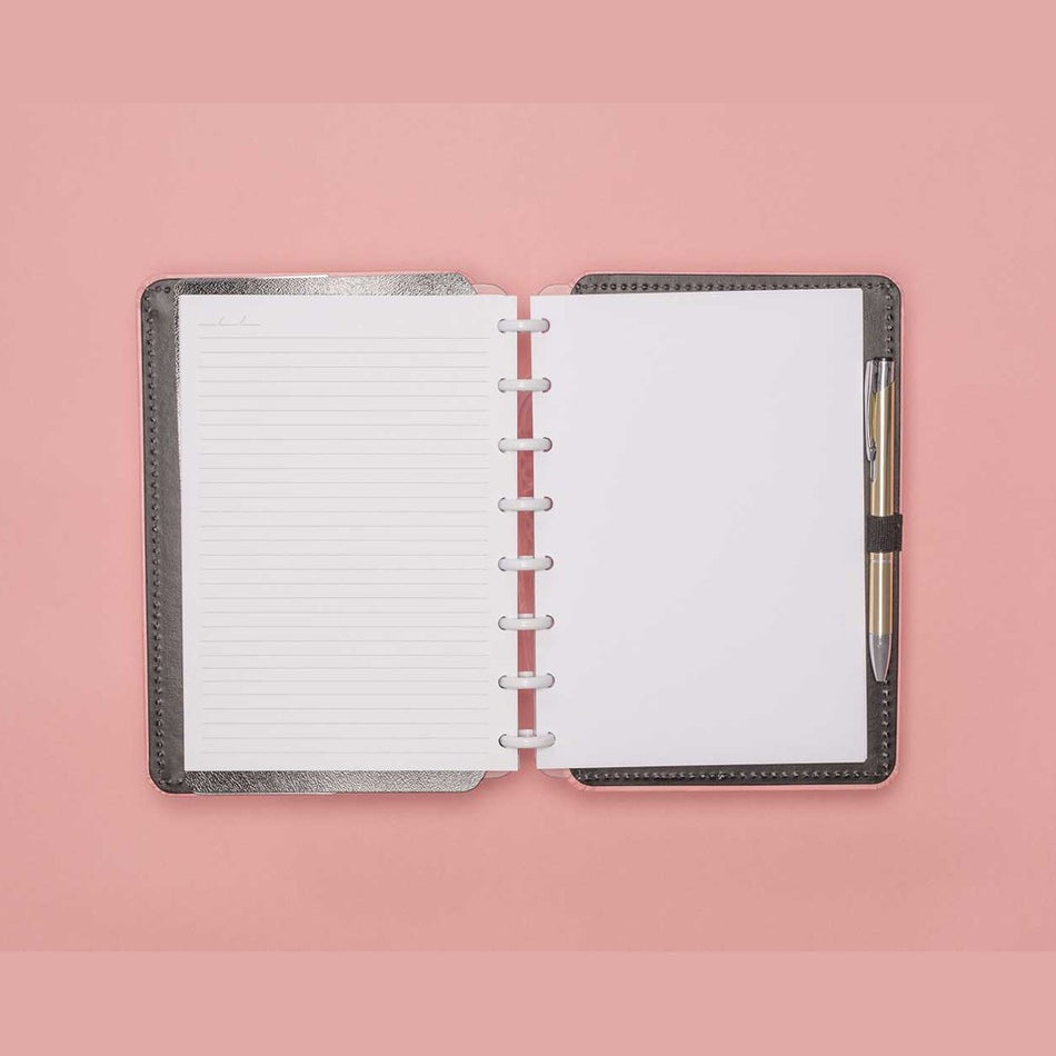 Caderno Inteligente Rosa Pastel A5