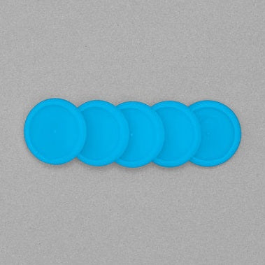 Discos e elásticos M Azul atlântico para caderno inteligente